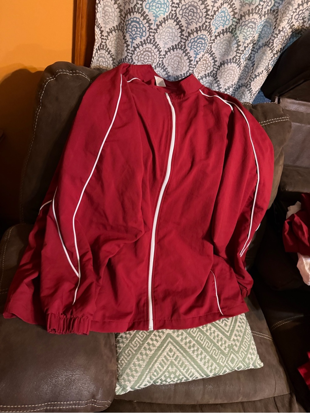 Red Track Jacket and pants